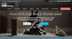Desktop Screenshot of pawspetcareathome.com